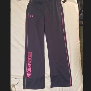 Grey Under Armour sweatpants